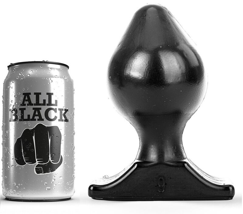 ALL BLACK - Stecker 16,5 cm