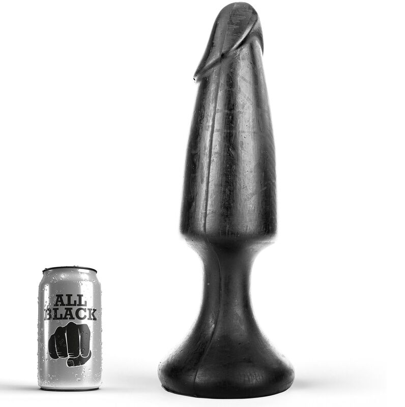 ALL BLACK - Analplug 35 cm