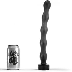 ALL BLACK - Analplug Kugel 32 cm