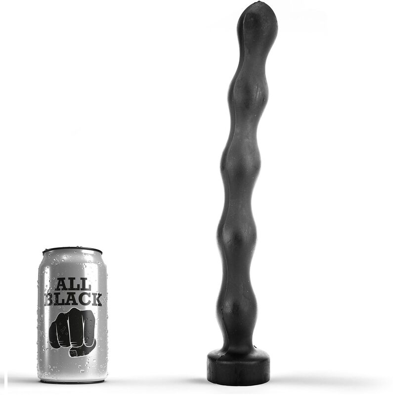 ALL BLACK - Analplug Kugel 32 cm