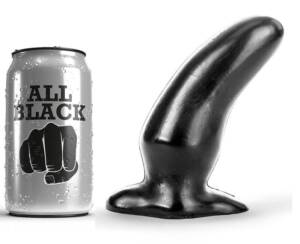 ALL BLACK - Analplug 13 cm