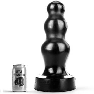 ALL BLACK - GROßER ANALPLUG 38 CM