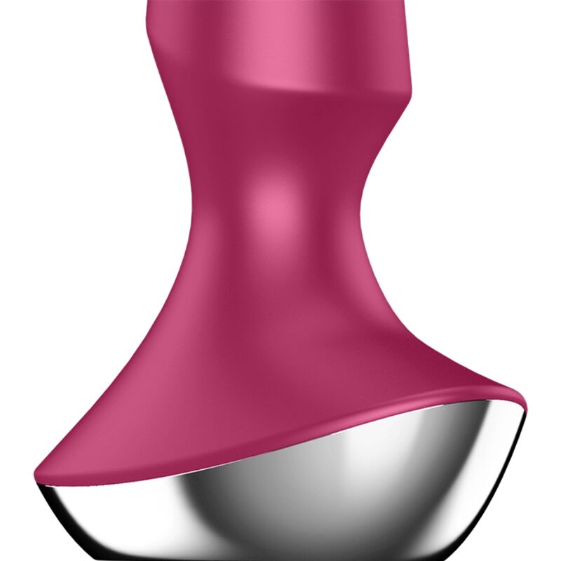 SATISFYER - PLUG ILICIOUS 2 Plug Vibrator Beere