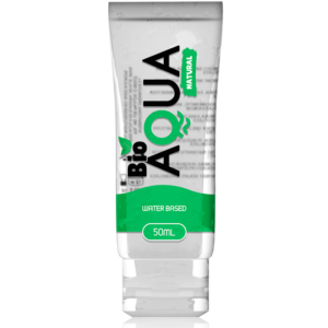 BIOAQUA - Gleitgel mit natürlichen Inhaltsstoffen auf Wasserbasis 50 ml