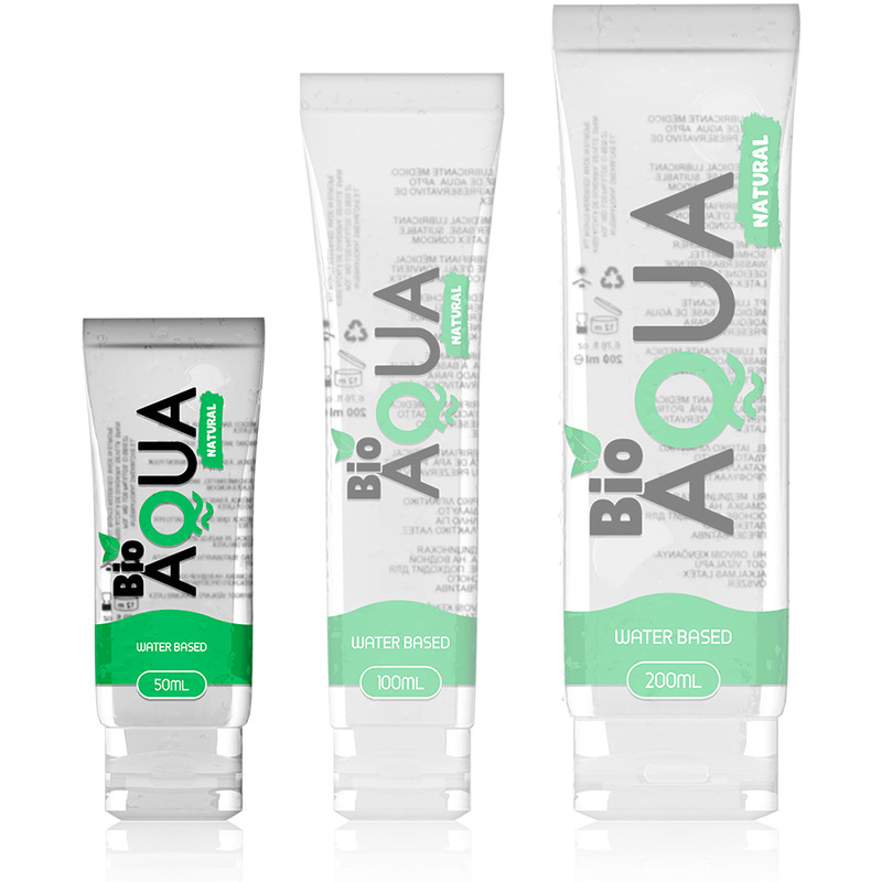 BIOAQUA - Gleitgel natürliche Zutaten auf Wasserbasis 50 ml
