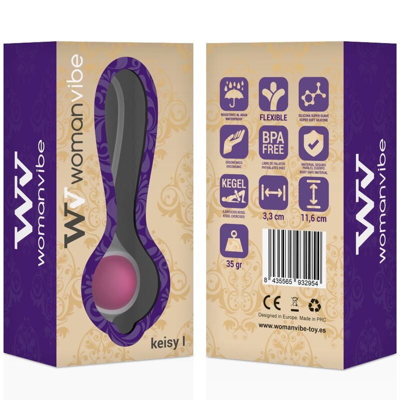 WOMANVIBE - KEISY I BALL GEISHA SILIKON - Rosa