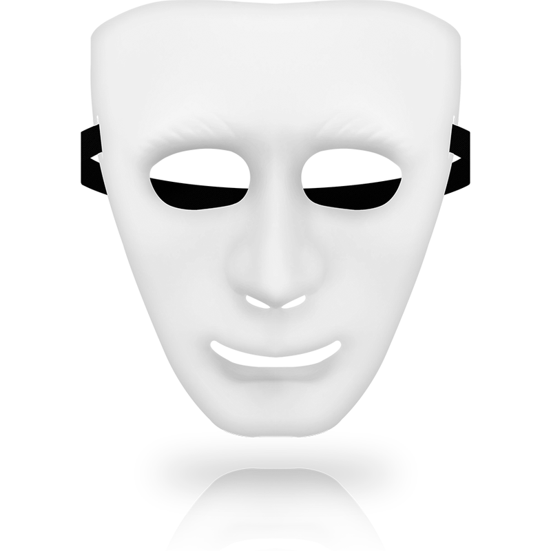 OHMAMA - MASKEN, WEISSE MASKE, EINHEITSGRÖSSE
