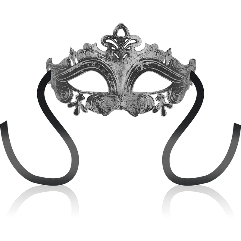 OHMAMA - Venezianische Stilmaske Silber