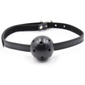OHMAMA FETISH - Knebel mit Ball und Öffnungen