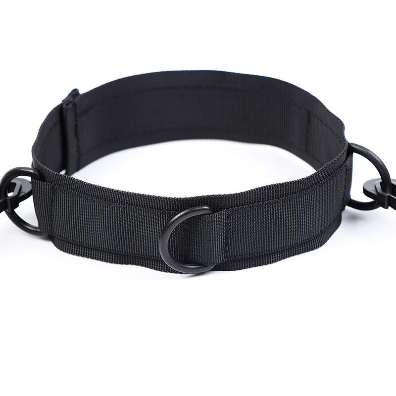 OHMAMA FETISH - Handschellen und Kragen aus Nylon