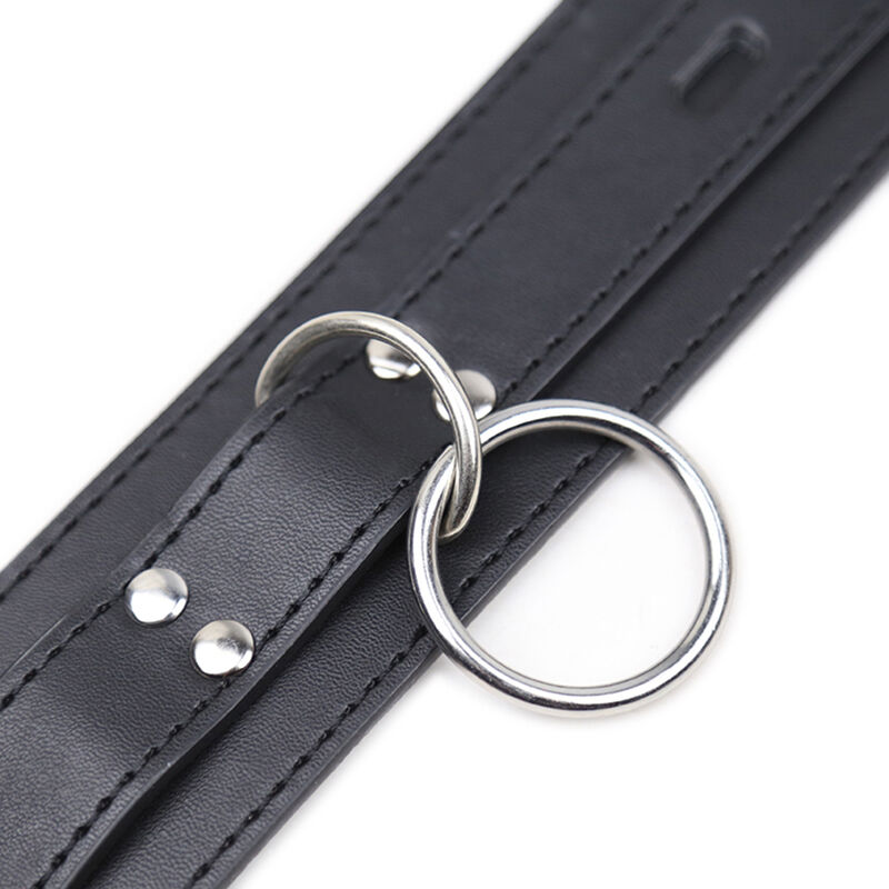 OHMAMA FETISH - Submission-Halskette mit 3 Ringen