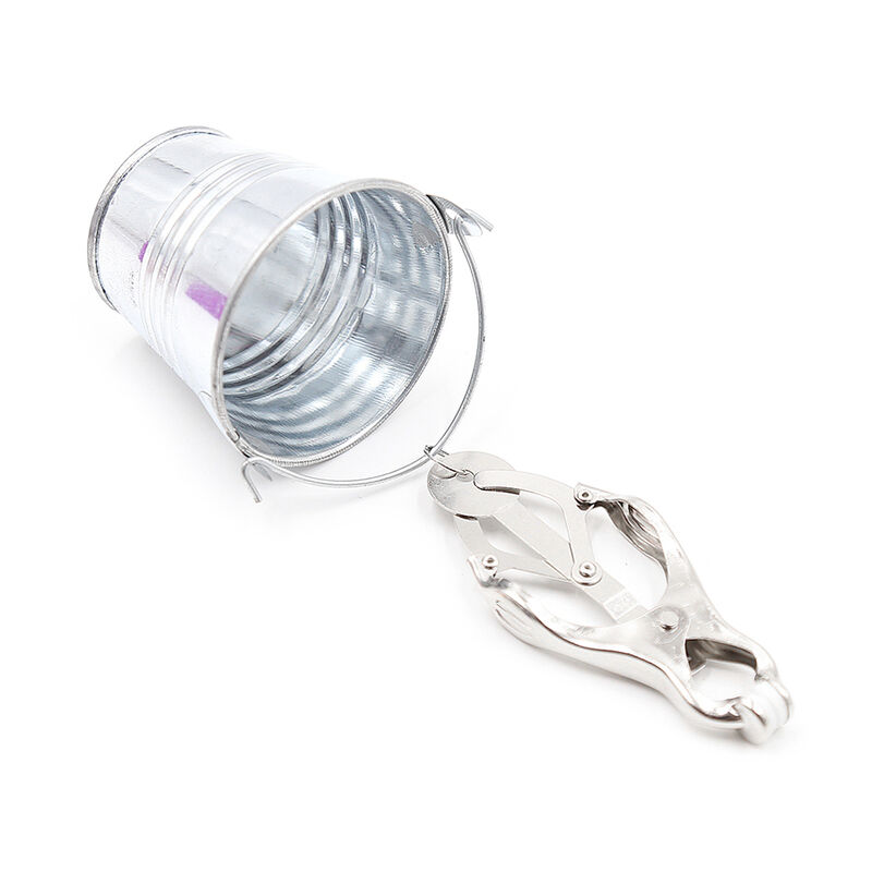 OHMAMA FETISCH NIPPelklemmen MIT EIMER