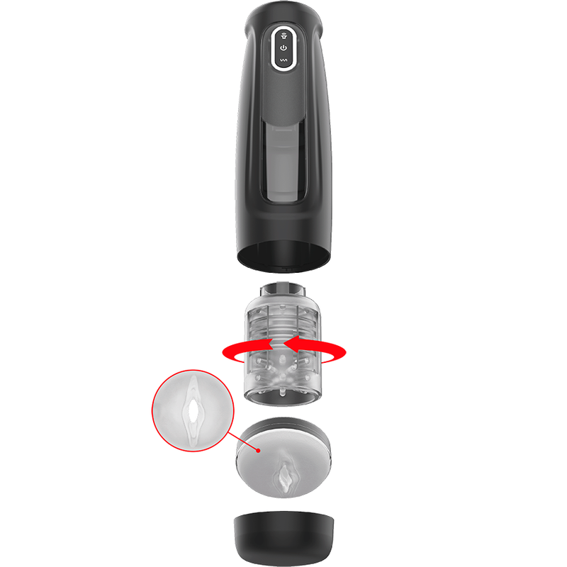 JAMYJOB - TORNADO 360 ROTATE TECH MASTURBATOR