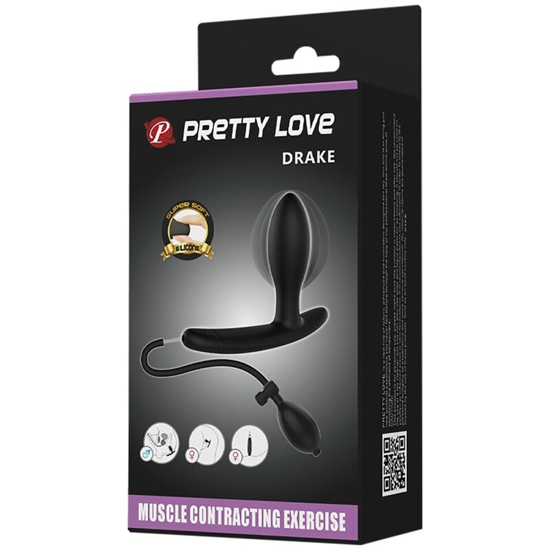 PRETTY LOVE - DRAKE AUFBLASBARER ANALPLUG