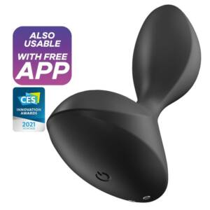 SATISFYER - SWEET SEAL VIBRIERENDER ANALPLUG SCHWARZ