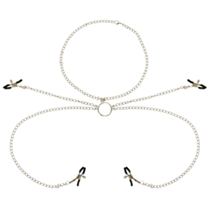 OHMAMA FETISCH 4 Nippelklemmen mit Kette