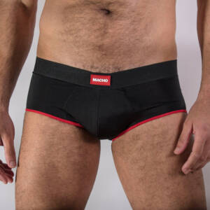 MACHO - MS24R Unterhose Dunkelrot S