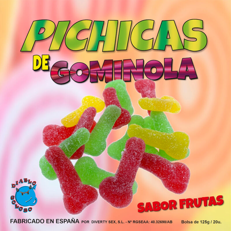 DIABLO GOLOSO - Frucht-Gummibärchen mit Zucker
