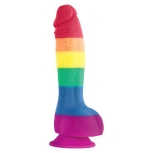 PRIDE - LGBT-Flagge Dildo 15 cm