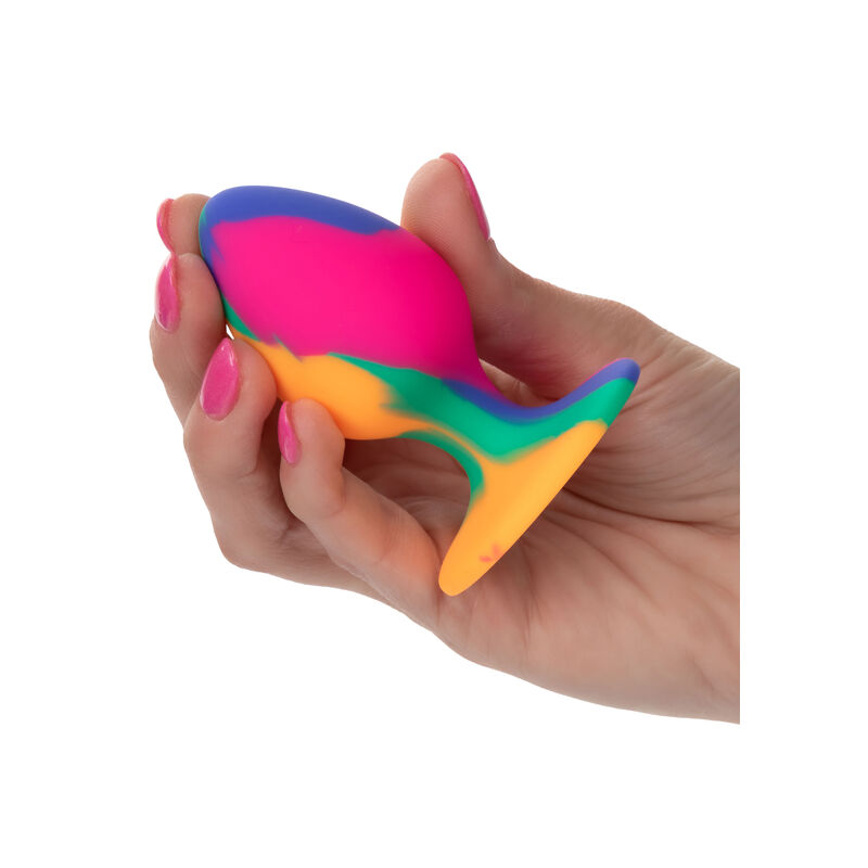CALEXOTICS - CHEEKY MEDIUM TIE-DYE ANALPLUG