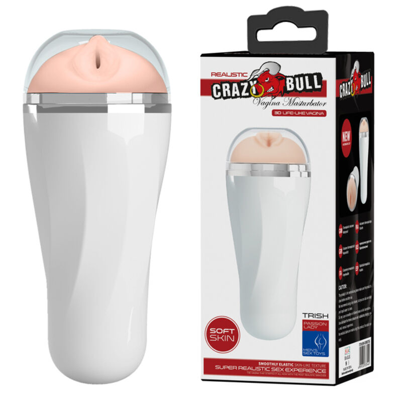 CRAZY BULL - TRISH 3D lebensechter Vagina-Masturbator