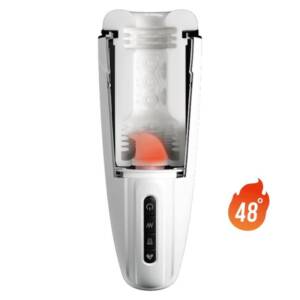 PRETTY LOVE - MARISSA Männlicher Masturbator mit Vibration, Wärme, Stimme und Saugfunktion