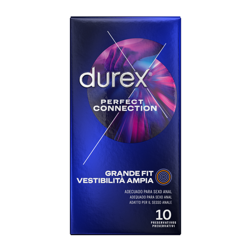DUREX - PERFECT CONNECTION Silikon Extra Gleitmittel 10 Einheiten