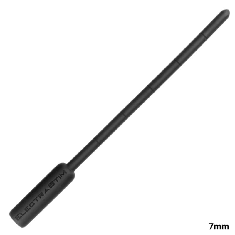 ELECTRASTIM - Flexibler Silikon Elektro-Sex Urethral Sound 7 mm