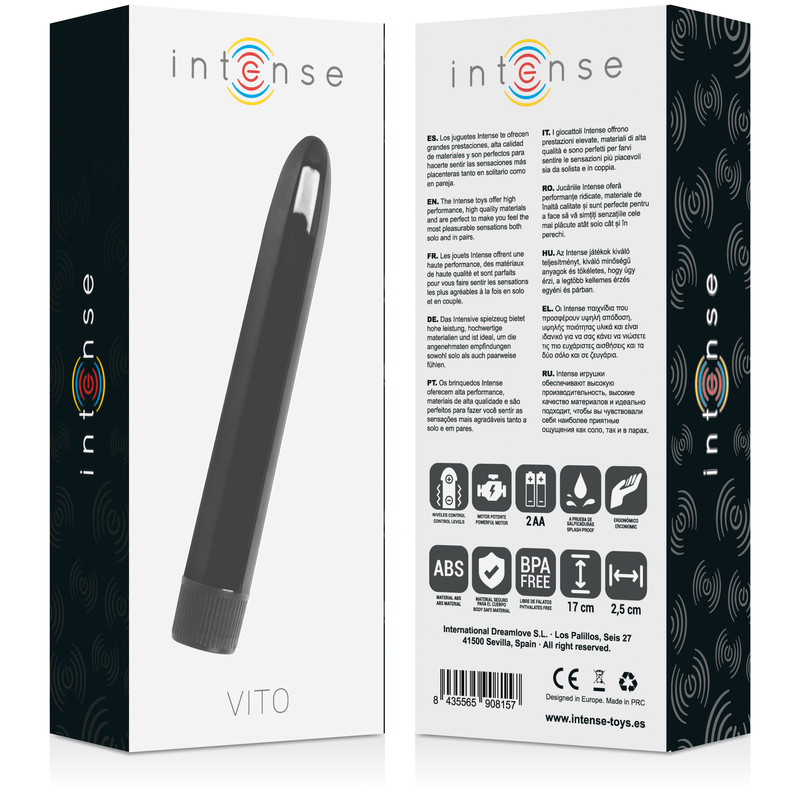 INTENSE - VITO Schwarz Vibrator