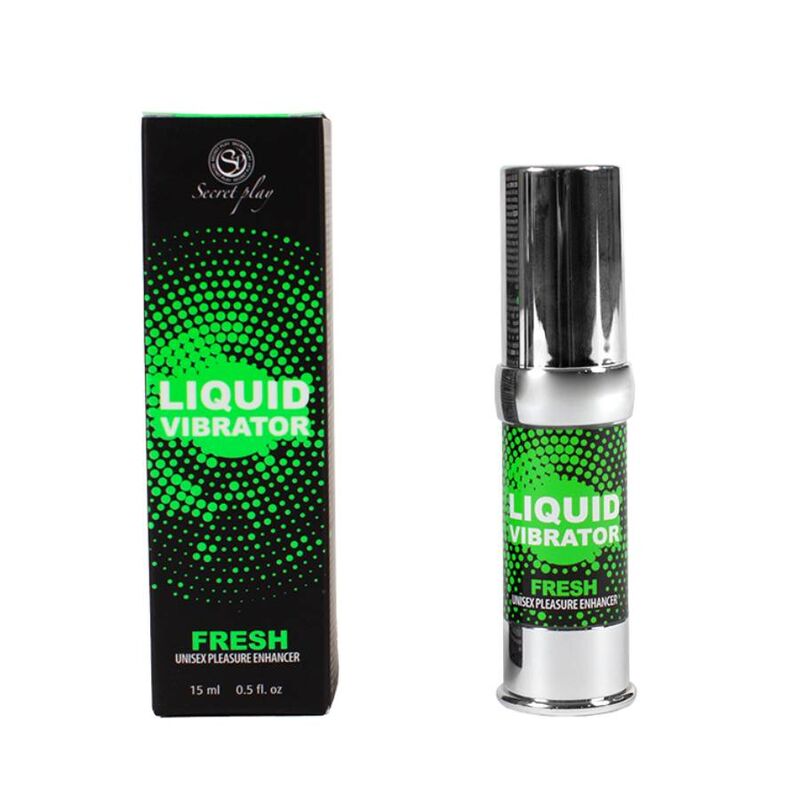SECRETPLAY - Flüssig-Vibrator Fresh Vergnügungsstimulator & Intensifier 15 ml