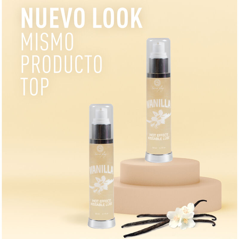 SECRETPLAY - Gleitgel 2-in-1 Wärmeeffekt Vanille 50 ml
