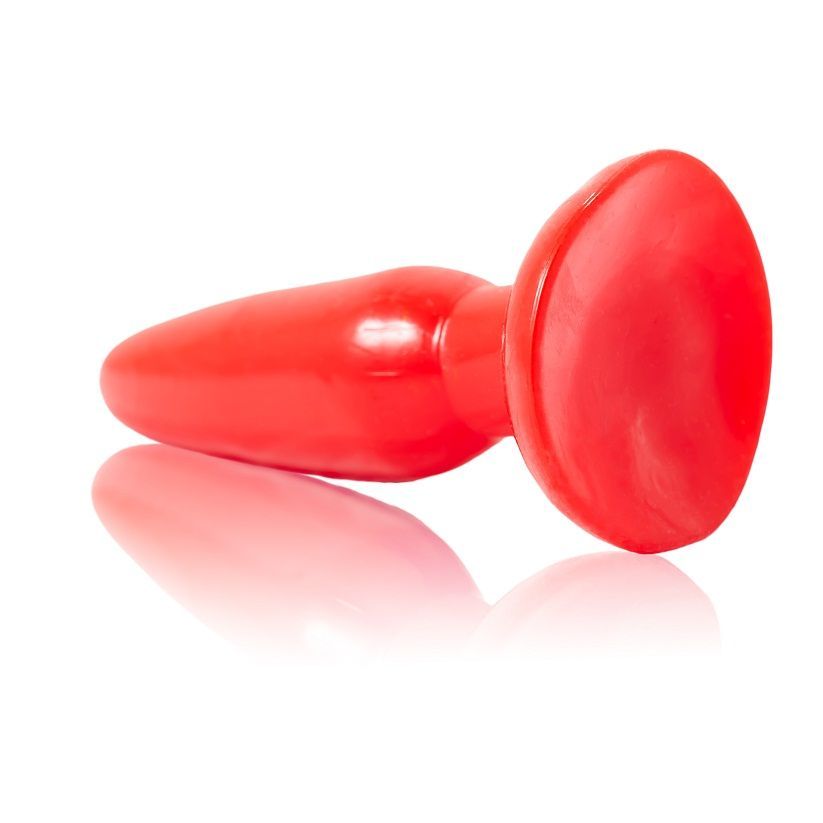 BAILE - Kleiner roter Analplug 15 cm