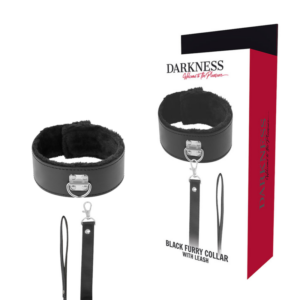 DARKNESS - Gefütterte Halskette mit Titan-Kette