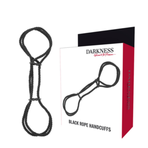 DARKNESS - Handschellen oder Knöchel-Handschellen aus 100 % Baumwolle