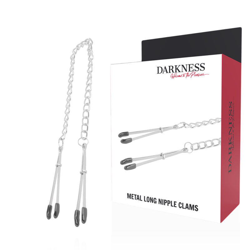 DARKNESS - Einstellbare Metall-Nippelklemmen