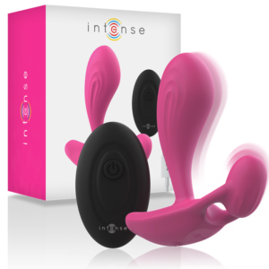 INTENSE - SHELLY ANALPLUG MIT FERNBEDIENUNG ROSA
