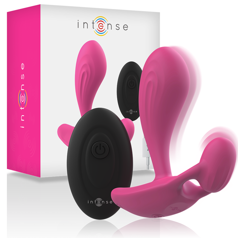 INTENSE - SHELLY ANALPLUG MIT FERNBEDIENUNG ROSA