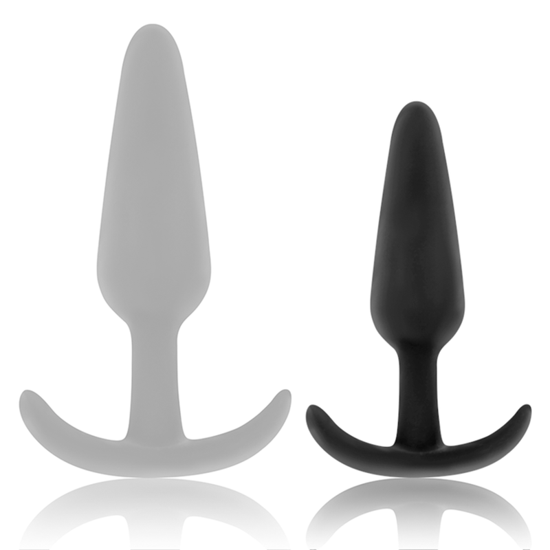 BLACK&SILVER - HANSEL SILIKON-ANALPLUG MIT KLEINEM GRIFF