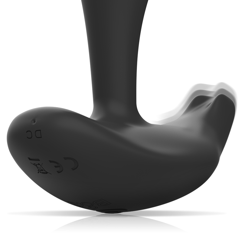 BLACK&SILVER - DWAYNE Analplug Silikon mit Fernbedienung