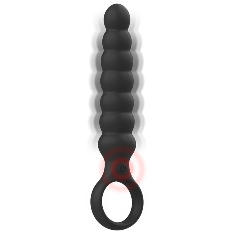 BLACK&SILVER - BOB leistungsstarker Anal-Dilator aus Silikon
