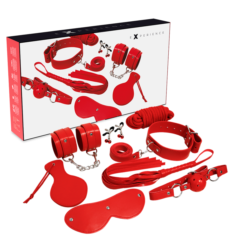 EXPERIENCE - BDSM-Fetisch-Set Rote Serie