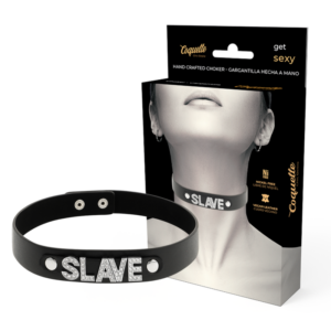 COQUETTE CHIC DESIRE - Sklavenhalsband aus veganem Leder
