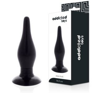 ADDICTED TOYS - Analplug 14,5 cm Schwarz