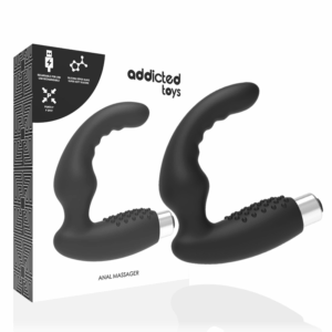 ADDICTED TOYS - PROSTATIK VIBRATOR WIEDERAUFLADBARES MODELL 2 - SCHWARZ