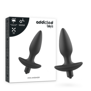 ADDICTED TOYS - Vibrations-Analplug Schwarz