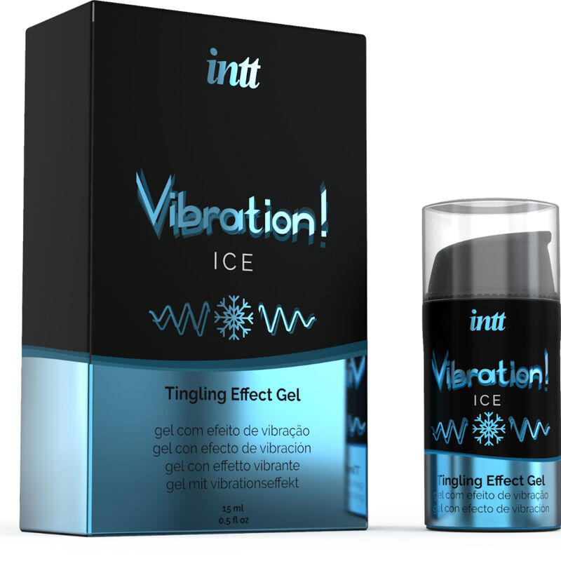 INTT - Kraftvolles Intim-stimulierendes Vibrationsgel mit O-Effekt, 15 ml