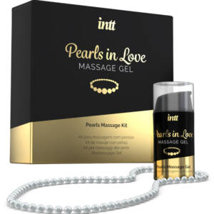 INTT MASSAGE & ORAL SEX - Verliebte Perlen mit Perlenkette und Silikongel