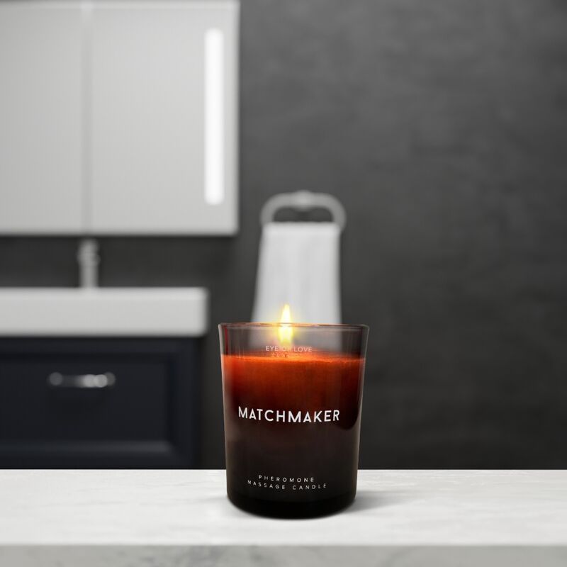 EYE OF LOVE - MATCHMAKER BLACK DIAMOND MASSAGEKERZE 150 ML