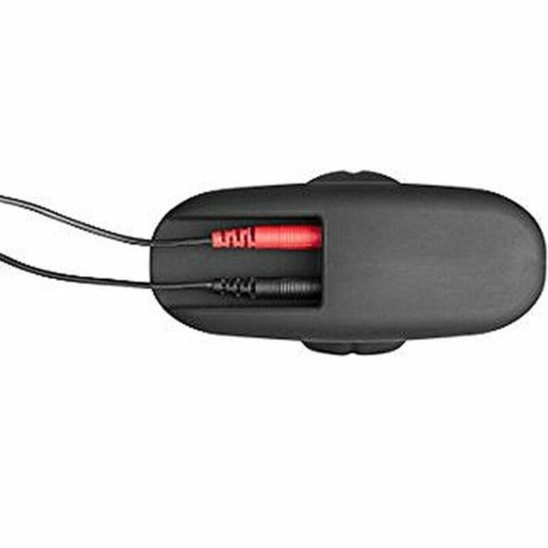 ELECTRASTIM - Silikon Schwarz Rocker Analplug GRO