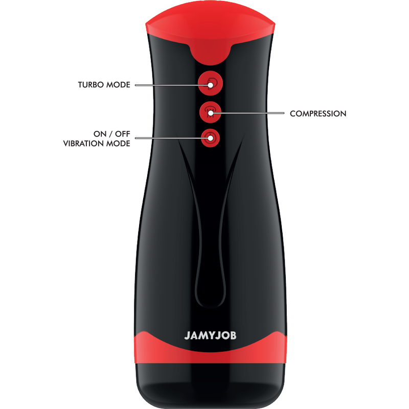 JAMYJOB - JANGO Kompressions- und Vibrations-Masturbator